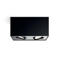 LED Bodov� sv�tidlo Philips Box 50492/30/P0 �ern� 2x4,5W
