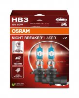 OSRAM HB3 12V 60W P20d NIGHT BREAKER LASER +150% v�ce sv�tla 2ks 9005NL-2HB