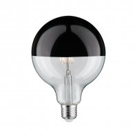 PAULMANN LED Globe 6,5 W E27 zrcadlov� svrchl�k �ern� chrom tepl� b�l� stm�vateln� 286.80
