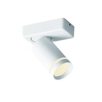ACA Lighting n�st�nn� a stropn� sv�tidlo 1XGU10 DIVINO b�l� hlin�k IP20 12X7X13,5CM RA3631SWH