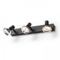 RENDL TRICA III nástěnná černá 230V GU10 3x25W R13376 RENDL TRICA III nástěnná černá 230V GU10 3x25W R13376