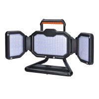 Solight LED reflektor 30W, p�enosn�, nab�jec�, 3000lm, oran�ovo-�ern� WM-30W-RE