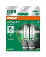 OSRAM D2S 35W P32d-2 ULTRA LIFE 10 let z�ruka 2ks 66240ULT-2HB