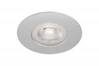 BRILONER LED vestavn� sv�tidlo, pr. 9 cm, 5 W, matn� chrom IP44 BRI 7046-014