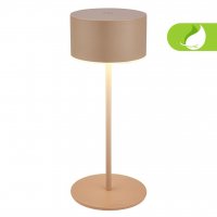 BRILONER Kira stolní lampička - 3W, 200lm, bezdrátová, LED, dotykový vypínač, stmívatelné, béžová 7629011 BRILONER Kira stolní lampička - 3W, 200lm, bezdrátová, LED, dotykový vypínač, stmívatelné, béžová 7629011