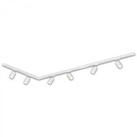 BRILONER Li�tov� syst�m sada 225 cm do L - 3x 230V li�ta 1-f�zov�, 6x spot GU10, b�l� 8010066