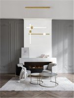 NOVA LUCE z�v�sn� sv�tidlo NEUTRON zlat� hlin�k a akryl LED 60W 230V 3000K IP20 stm�vateln� 9054453