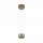PAUL NEUHAUS LED z�v�sn� sv�tidlo Q-STRETTO, bronzov�, stm�vateln�, d�lkov� ovlada� ZigBee 2200-5000K