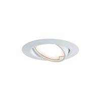 PAULMANN Vestavn� sv�tidlo LED Base kruhov� 1x5W b�l� mat nastaviteln� 934.13 P 93413