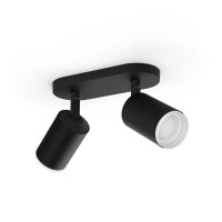 Philips Hue 50632/30/P7 Hue WACA Fugato bodov� LED sv�tidlo 2x GU10 5,7W 350lm 2000-6500K RGB IP20, �ern�