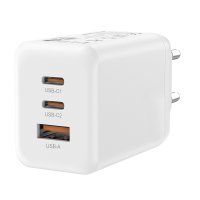 Solight 65W GaN fast charge USB-A + 2x USB-C adapt�r DC79