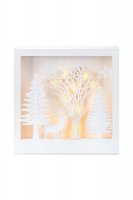 Markslöjd Folkabo bílá dekorace Markslöjd Folkabo bílá dekorace