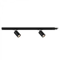 BRILONER Prodlu�ovac� sada li�tov� syst�m 230V - 1x li�ta 0,75 cm, 2 spoty GU10, �ern� 8001025