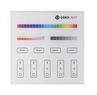 Deko-Light RF-smart, d�lkov� ovlad�n� na ze�, b�l�, 4 z�ny, Single/CCT/RGB/RGBW/RGB+CCT 843513