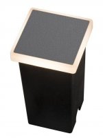 AZzardo AZ4466 venkovn� sv�tidlo do zdi ALF SQUARE 3000K tmav� �ed�