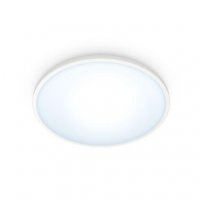 LED Stropní přisazené svítidlo WiZ Superslim 8719514338012 16W 1500lm 2700-6500K IP20 29,2cm bílé, stmívatelné LED Stropní přisazené svítidlo WiZ Superslim 8719514338012 16W 1500lm 2700-6500K IP20 29,2cm bílé, stmívatelné