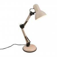 BRILONER Pixa lampi�ka na psac� st�l, vyp�na�, nastaviteln�, E14, b�ov� 7394011