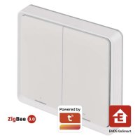 EMOS GoSmart Přenosný ovladač scén IP-2002ZW, ZigBee 3.0, 2-tlačítkový H5012 EMOS GoSmart Přenosný ovladač scén IP-2002ZW, ZigBee 3.0, 2-tlačítkový H5012