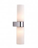 Koupelnov� n�st�nn� sv�tidlo AZzardo Gaia 2 AZ1603 G9 2x33W IP44 5,5cm b�lo-chromov�