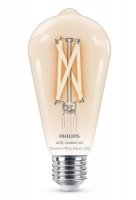 WiZ Smart LED ��rovka Filament �ir� 7 W (ekv. 60 W) 806lm 2700-6500K ST64 E27