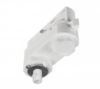 Deko-Light kolejnicov� syst�m 3-f�zov� 230V D Line 3-f�zov� adapt�r pro mont� sv�tidel v�. mont�n�ho p��slu�enstv� 220-240V AC/50-60Hz b�l� RAL 9016 84 mm 710097