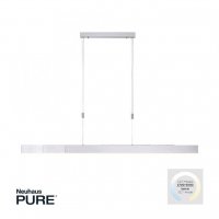 PAUL NEUHAUS Paul Neuhaus PURE MOTO e-SLIDE hliník elektricky nastavitelná délka závěsné svítidlo 2700-5000K PAUL NEUHAUS Paul Neuhaus PURE MOTO e-SLIDE hliník elektricky nastavitelná délka závěsné svítidlo 2700-5000K