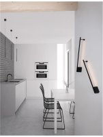 NOVA LUCE n�st�nn� sv�tidlo GROPIUS �ern� hlin�k LED 10W 230V 3000K IP20 9081600