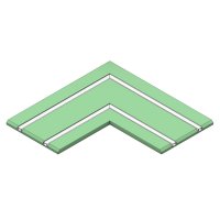 SLC DL 2 track rohov� s�drokarton