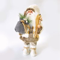 ACA Lighting vánoční dekorace Santa Claus s lyžemi 60cm X126001 ACA Lighting vánoční dekorace Santa Claus s lyžemi 60cm X126001