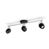 LED Bodov� sv�tidlo Philips Rivano 50613/30/P0 3x4,3W �ern� 2700K