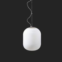 OSMONT TAN62856 TANIA L1 HP závěsné skleněné svítidlo nerez broušená / bílá IP40 4000 K 52W LED OSMONT TAN62856 TANIA L1 HP závěsné skleněné svítidlo nerez broušená / bílá IP40 4000 K 52W LED