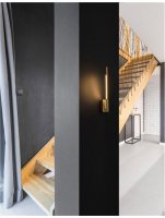 NOVA LUCE n�st�nn� sv�tidlo RACCIO zlat� kov a akryl LED 4.6W 230V 3000K IP20 9180711