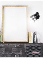 NOVA LUCE bodov� sv�tidlo FIUMICINO matn� �ern� kov E14 1x5W 230V IP20 bez ��rovky 770010