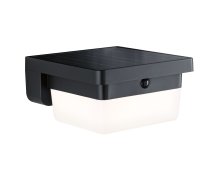 PAULMANN Hybrid LED venkovn� n�st�nn� sv�tidlo Isleen domovn� 230V + sol�rn� IP44 hranat� 163x163mm 3000K 2,3W 230V �ern�