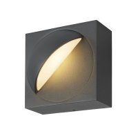 BIG WHITE (SLV) LID I nástěnné přisazené svítidlo, 2700/3000 K, 15 W, PHASE, 100°, antracit 1007667 BIG WHITE (SLV) LID I nástěnné přisazené svítidlo, 2700/3000 K, 15 W, PHASE, 100°, antracit 1007667