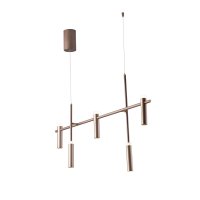 Z�v�sn� LED sv�tidlo CANDLE bronz, 35 W, 3600 lm, 4000 K, 120x19,1x125 cm