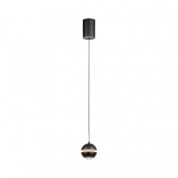 JUST LIGHT Kolekce Sch�ner Wohnen LED z�v�sn� sv�tidlo LINI, �ern�, 1-ramenn� 3000K