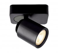 Deko-Light stropn� p�isazen� sv�tidlo Librae line�rn� I 220-240V AC/50-60Hz GU10 1x max. 50,00 W 122 mm tmav� �ern� RAL 9005 348170