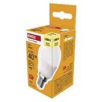 EMOS LED ��rovka Basic Mini Globe / E14 / 5,5 W (40 W) / 470 lm / tepl� b�l� ZL1F22