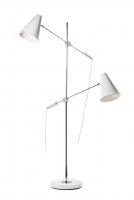 AZzardo stojac� lampa Kaja b�l� 2x E14 AZ2863