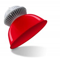 CENTURY LED SV�TIDLO COLORFULL �ERVEN� 20W 230VAC 3000K 1600Lm 60d IP65 254x210mm CEN CFRO-202530