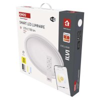 EMOS Chytr� LED sv�tidlo GoSmart, p�isazen�, kruhov�, 45W, CCT, stm�vateln�, Wi-Fi ZM5192