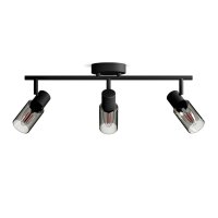 Philips Palms bodov� sv�tidlo 3x E14 25W bez zdroje 48,5cm IP20, �ern�