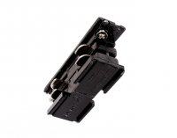 Deko-Light kolejnicov� syst�m 3-f�zov� 230V D Line elektrick� spojka 220-240V AC/50-60Hz �ern� RAL 9011 68 710017