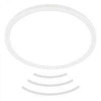 BRILONER Move LED stropn� sv�tidlo IP44, p��m� a nep��m� osv�tlen�, pohybov� �idlo, kruhov� 29 cm, b�l� 7525416