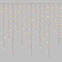 XmasKing LED kr�pn�k 3,5x0,85m 432 LED, 24V propojiteln� venkovn�, tepl� b�l� rampouchy