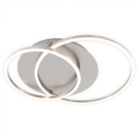 BRILONER LED stropn� sv�tidlo, 51,5 cm, 3200 LM, 40 W, matn� nikl BRILO 3228-012