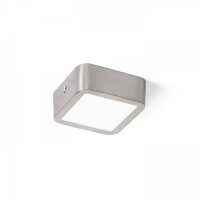 RENDL HUE SQ 9 stropn� matn� nikl 230V LED 6W 3000K R12808