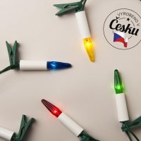 Souprava Asteria barevná SV-16, 16 žárovek 14V/0,1A s bílým soklem Souprava Asteria barevná SV-16, 16 žárovek 14V/0,1A s bílým soklem