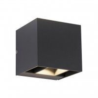 PAUL NEUHAUS LED n�st�nn� sv�tidlo, antracit, IP54, tepl� b�l�, 3000 K, nastaviteln� �hel sv�cen� MEDION 3000K
